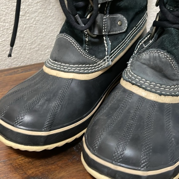 Sorel Joan Of Arctic Tall Boots Black waterproof Women's Size 9.5 winter - Picture 13 of 17